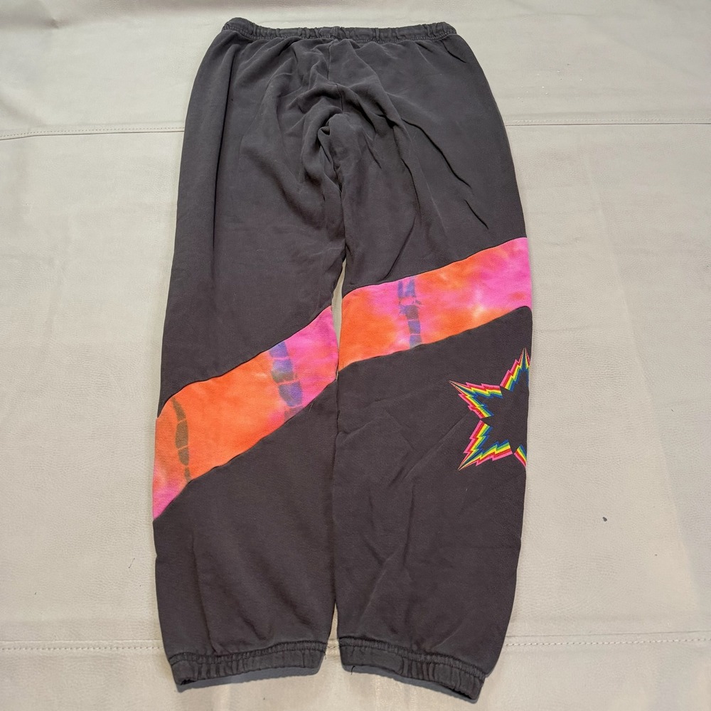 Lauren Moshi Y2K Grunge Sweatpant Women Gray Jogger Thunder Active Preppy-S-5115 - Picture 4 of 11